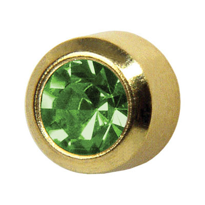 Medico Erstohrstecker vergoldet Medico Erstohrstecker vergoldet