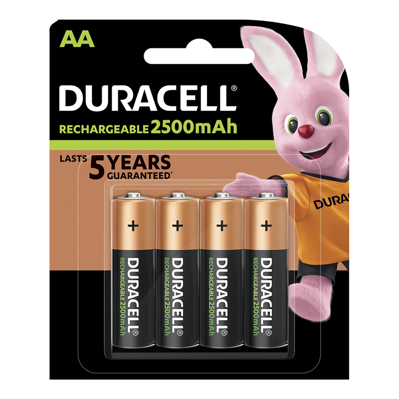 Duracell Mignon Akku 2500 mAh