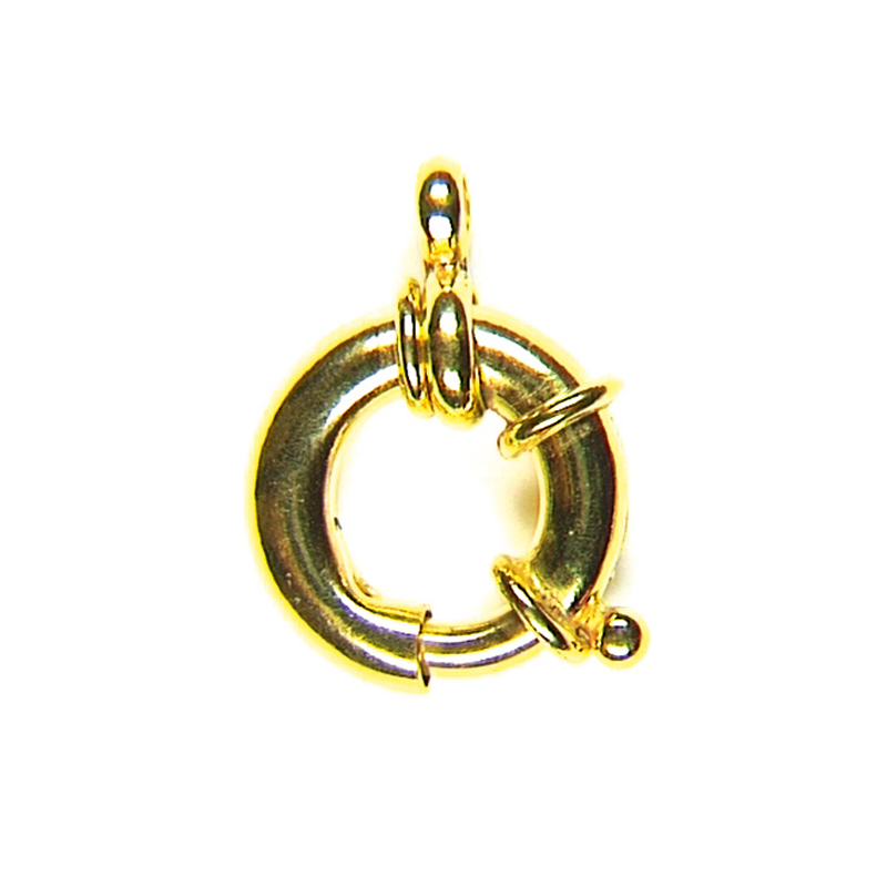 Schmuckfederringe 15 mm mit Bund und Rollo Schmuckfederringe 15 mm mit Bund und Rollo