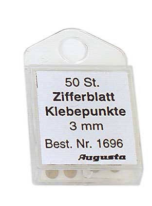 Klebepunkte für Zifferblätter Klebepunkte für Zifferblätter