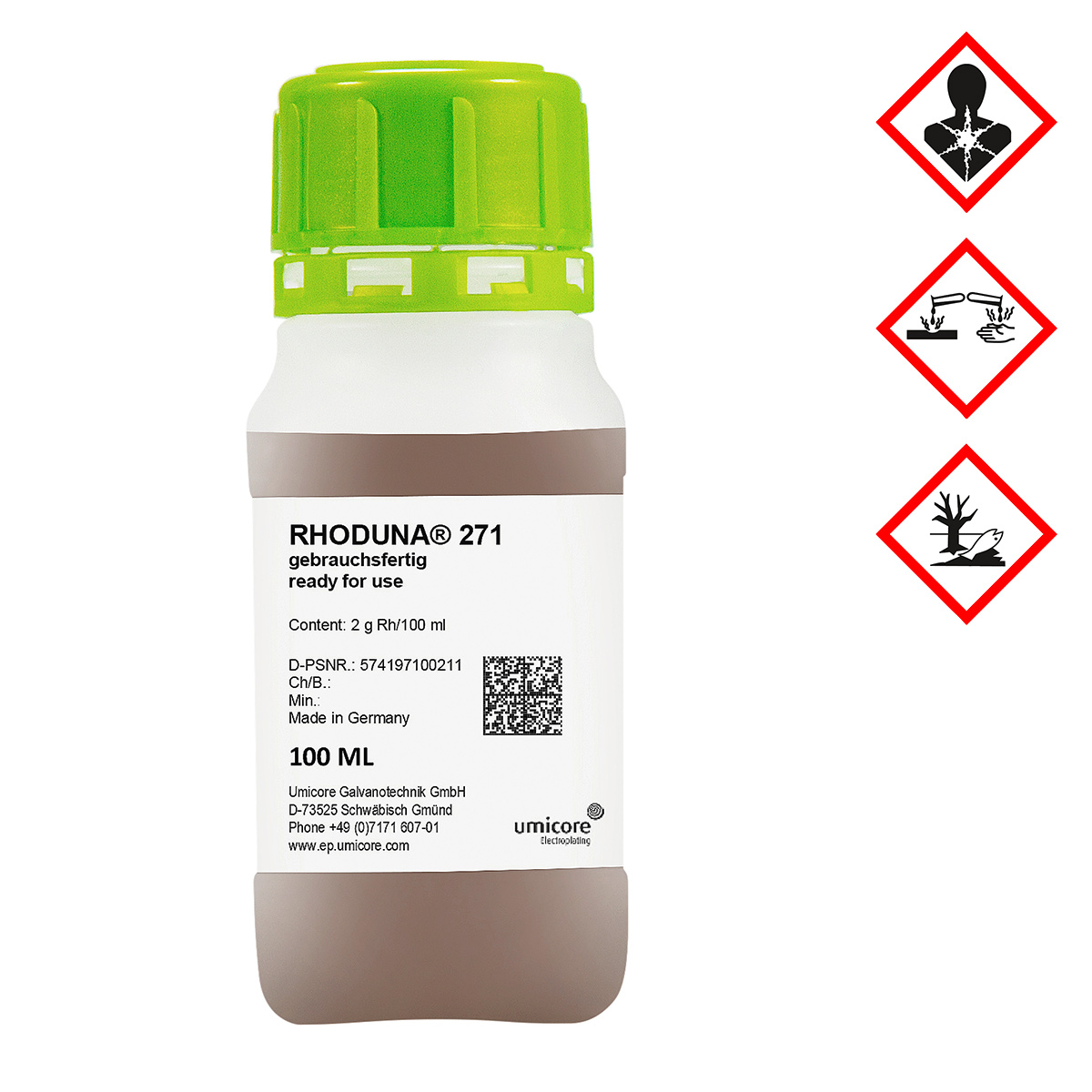 Glanzrhodiumbad Rhoduna 271