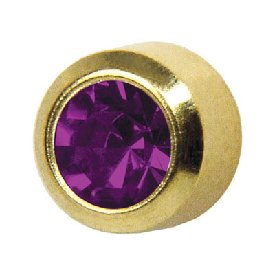 Medico Erstohrstecker vergoldet Medico Erstohrstecker vergoldet