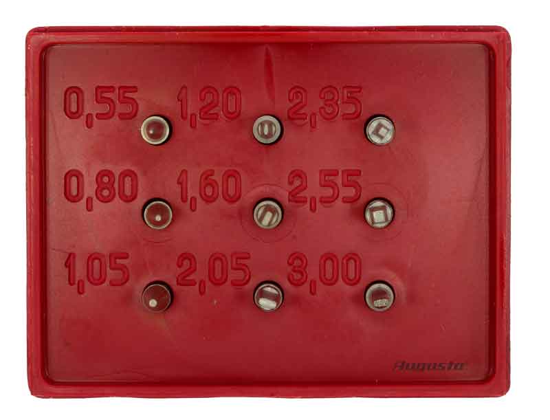 Sortiment Nieteinsätze 0,55 - 3,00 mm