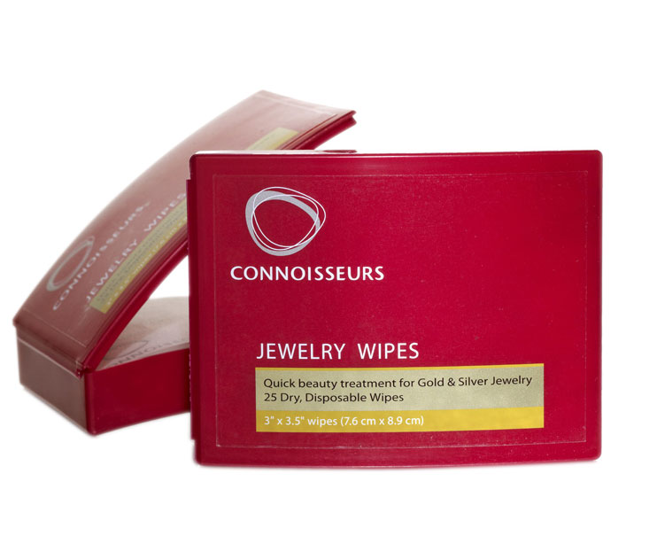 Connoisseurs Jewelry Wipes