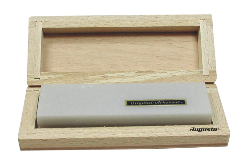 Arkansas Stein im Holzkasten