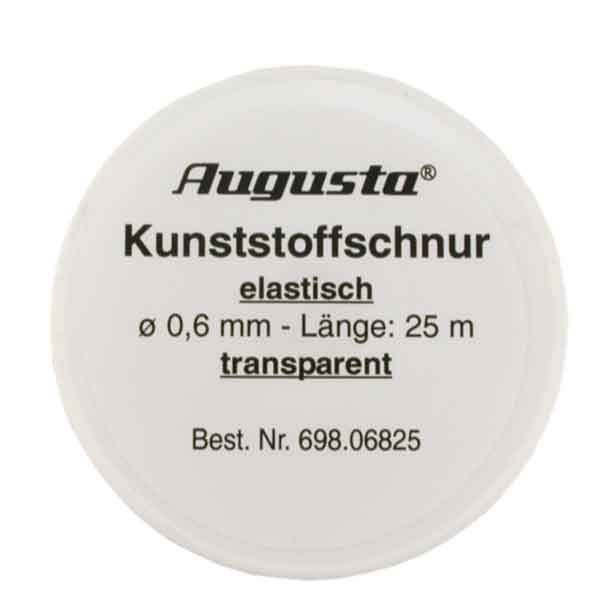 Kunststoffschnur elastisch, 0,6 mm Kunststoffschnur elastisch, 0,6 mm