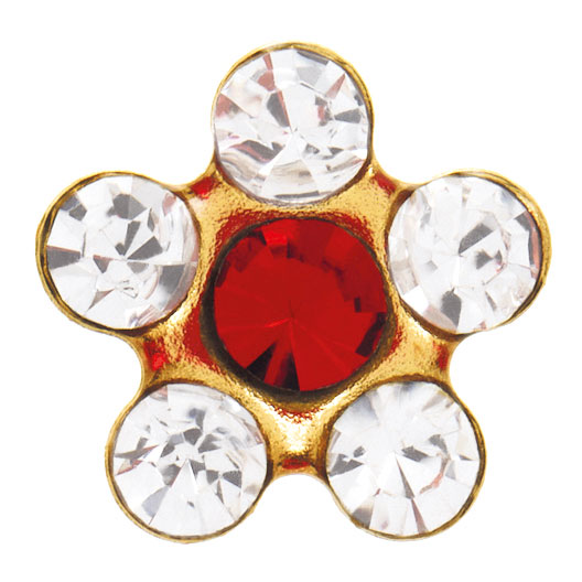 System 75 Erstohrstecker 14 kt Gelbgold