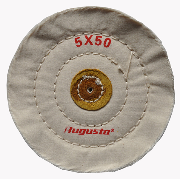 Schwabbelscheibe Muslin weiß Ø 150 mm