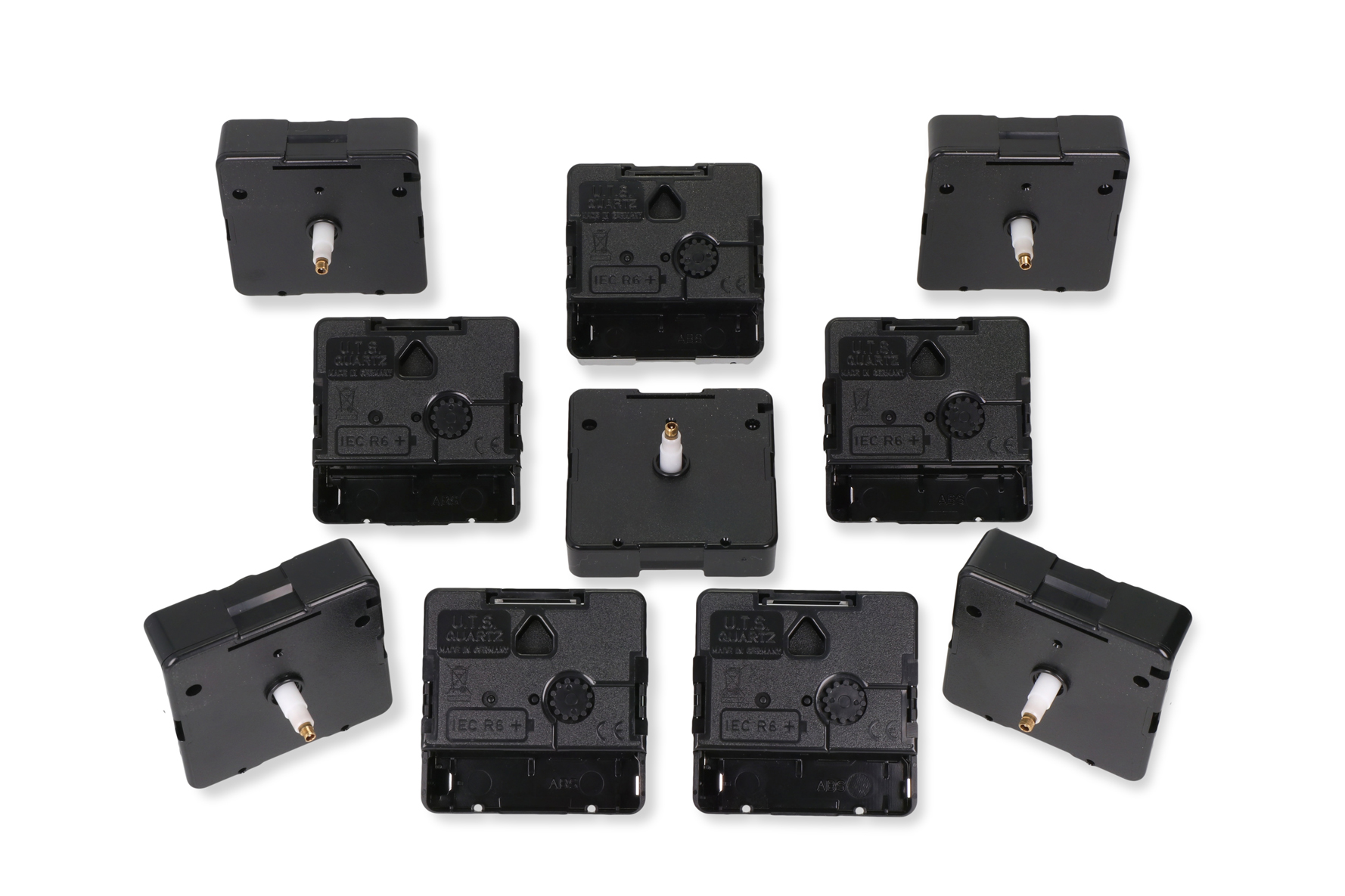 Quartzwerke UTS 11,0 mm Set mit 10 Stück