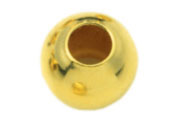 Hohlkugeln 4 mm, 2 Loch, glatt