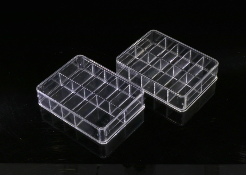 Kleinteildose transparent