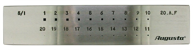 Zieheisen viereckig Ø 5,0 - 3,0 mm