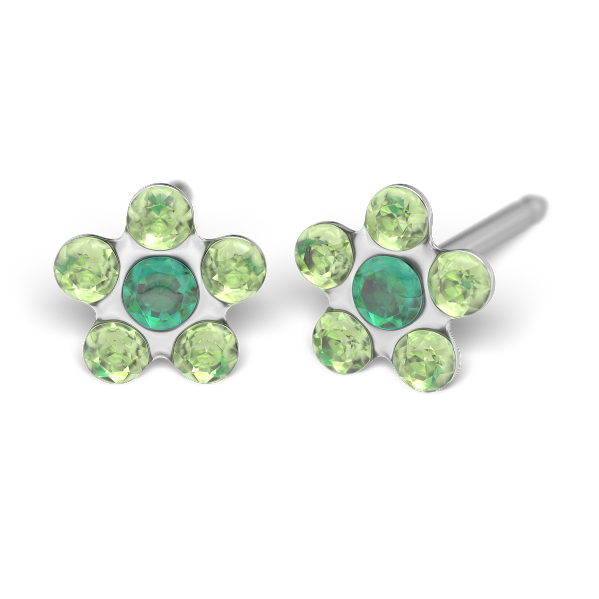 System 75 Erstohrstecker weiß