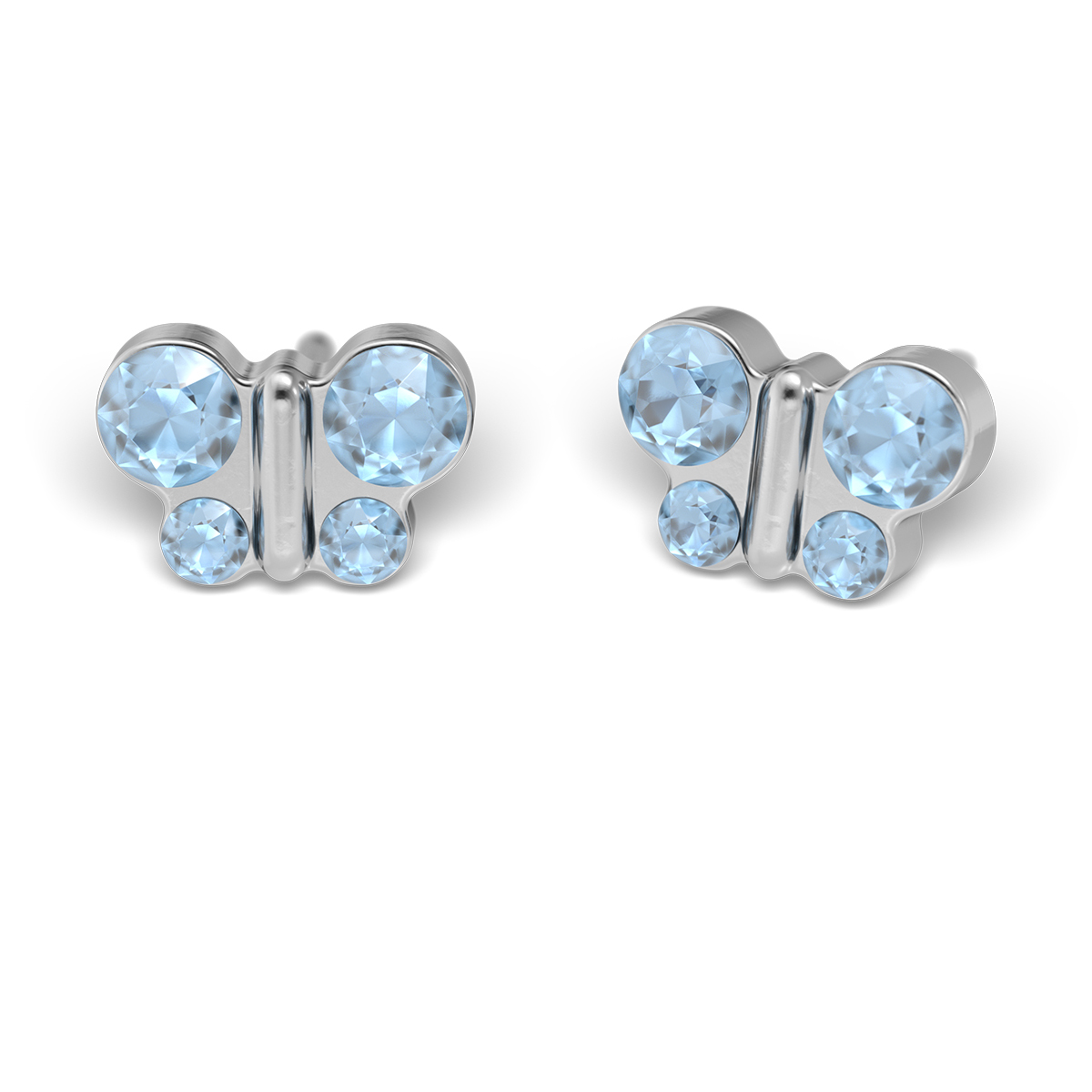 System 75 Erstohrstecker weiß