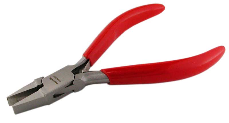 Flachzange Stahl poliert