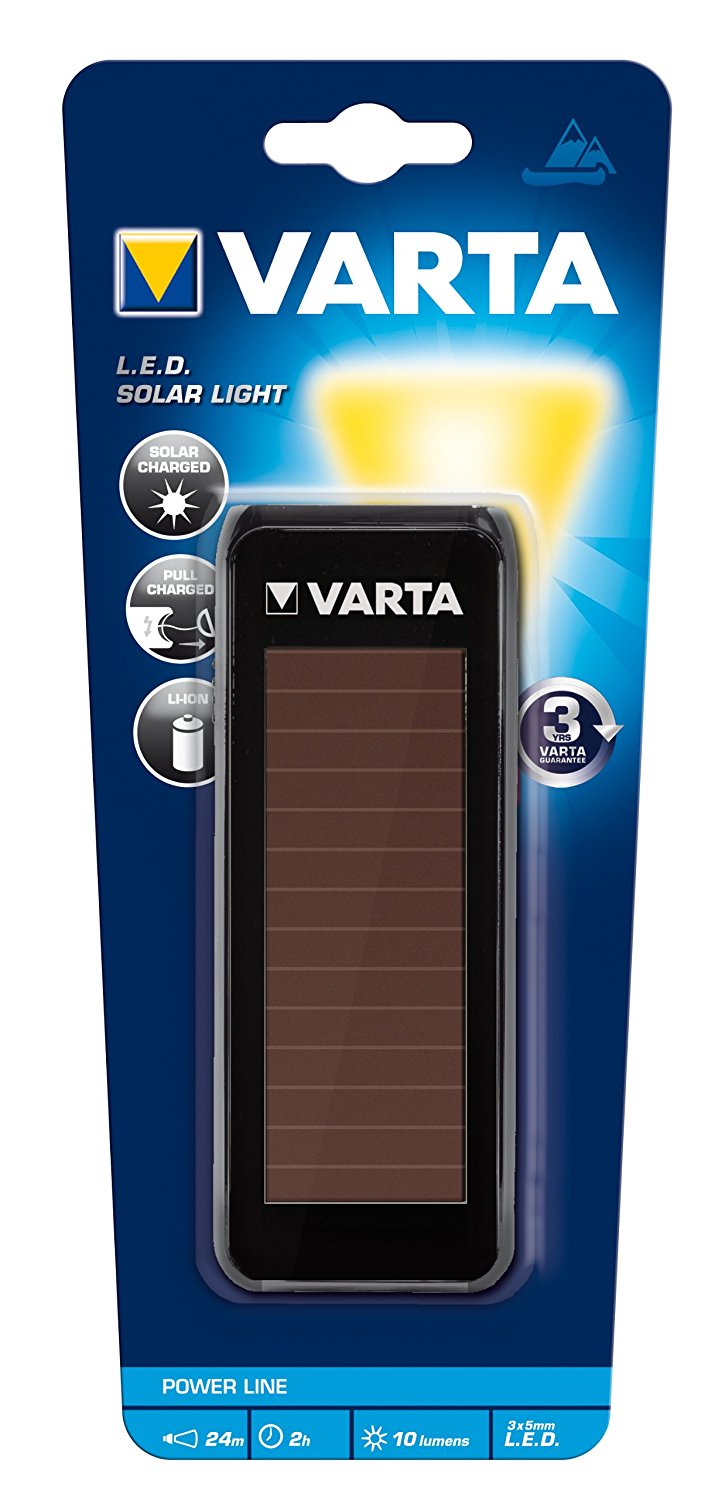 Varta Taschenlampe LED Solar light