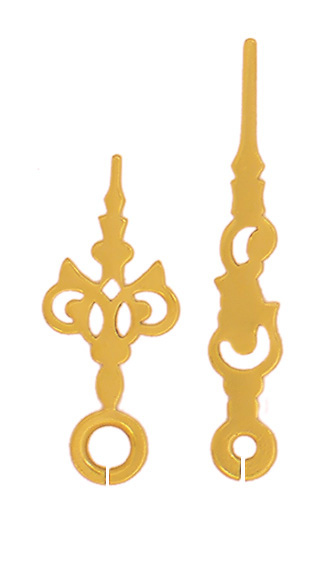 Großuhrzeiger gelb 34/24 mm