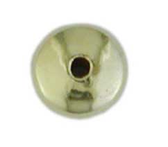 Hohllinsen 6 mm, Silber