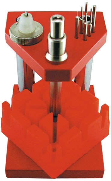 Stifthalter zur Aufnahme der Ausstoßstifte