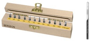 Bergeon Sortiment Zapfenbohrer