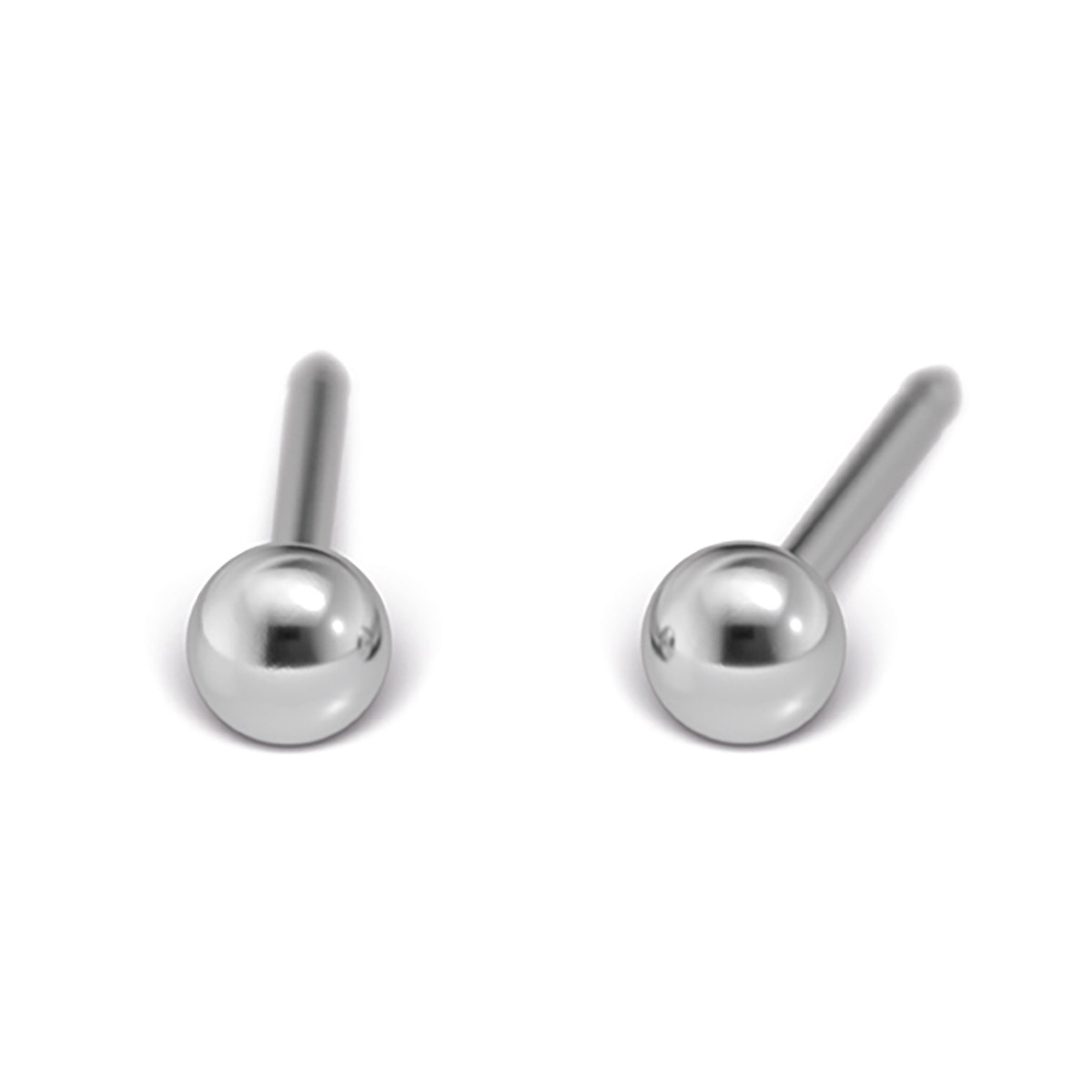 System 75 Erstohrstecker weiß