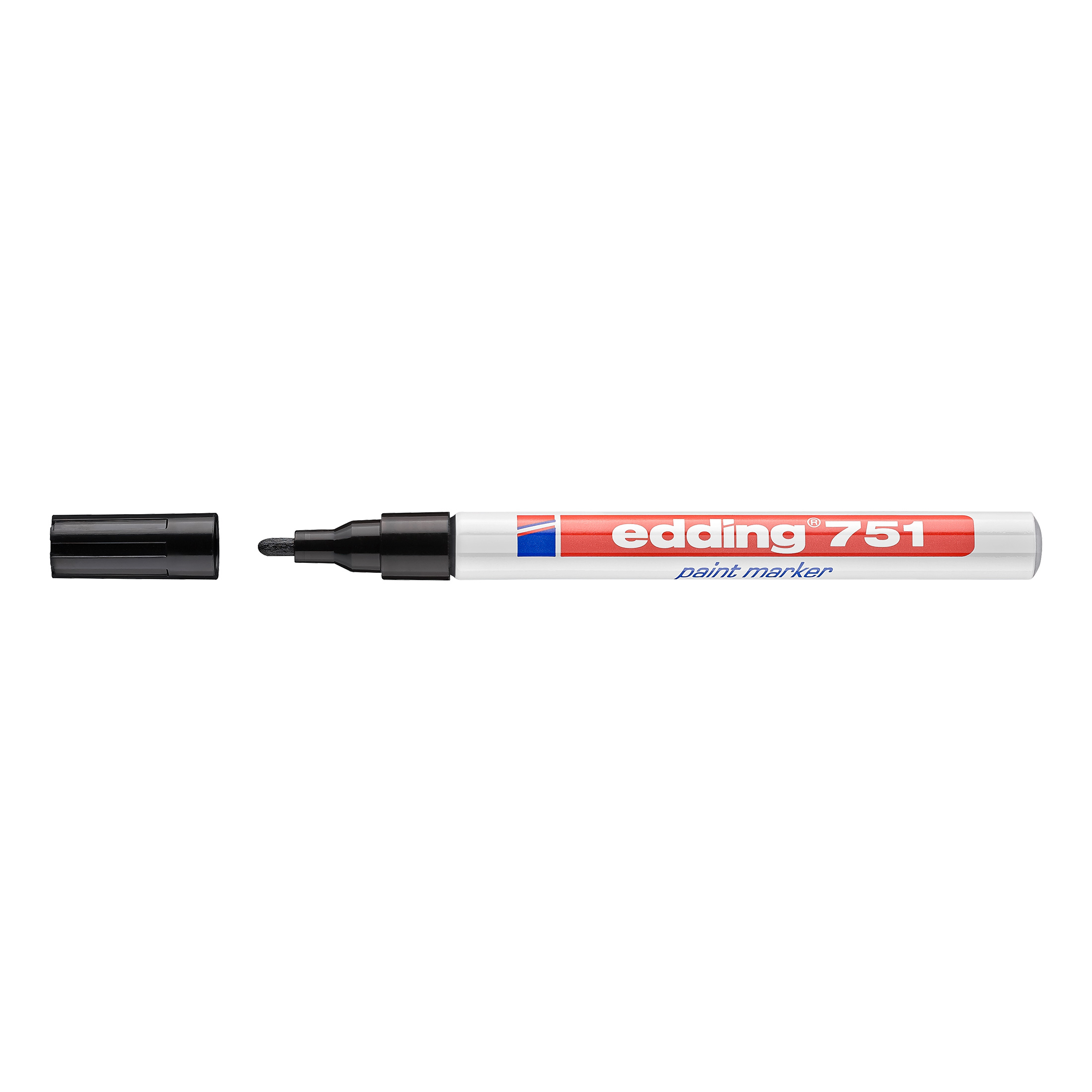 Edding 751 Lackmarker schwarz