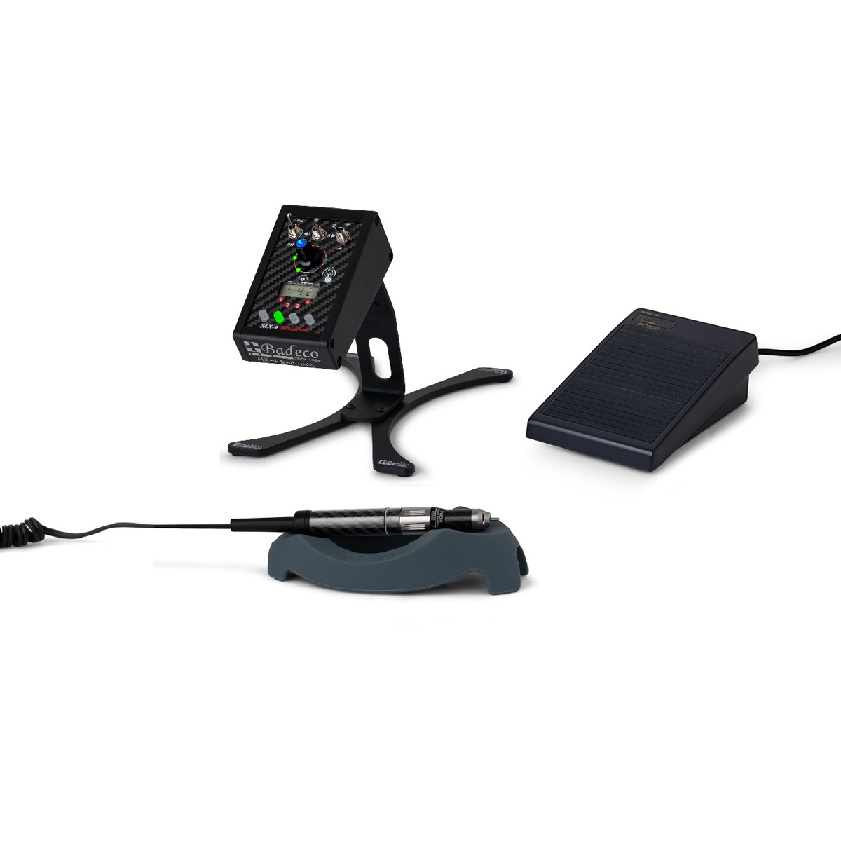 Badeco MX-4 Evolution Nano Kit mit Mikromotor RS3000SP Badeco MX-4 Evolution Nano Kit mit Mikromotor RS3000SP