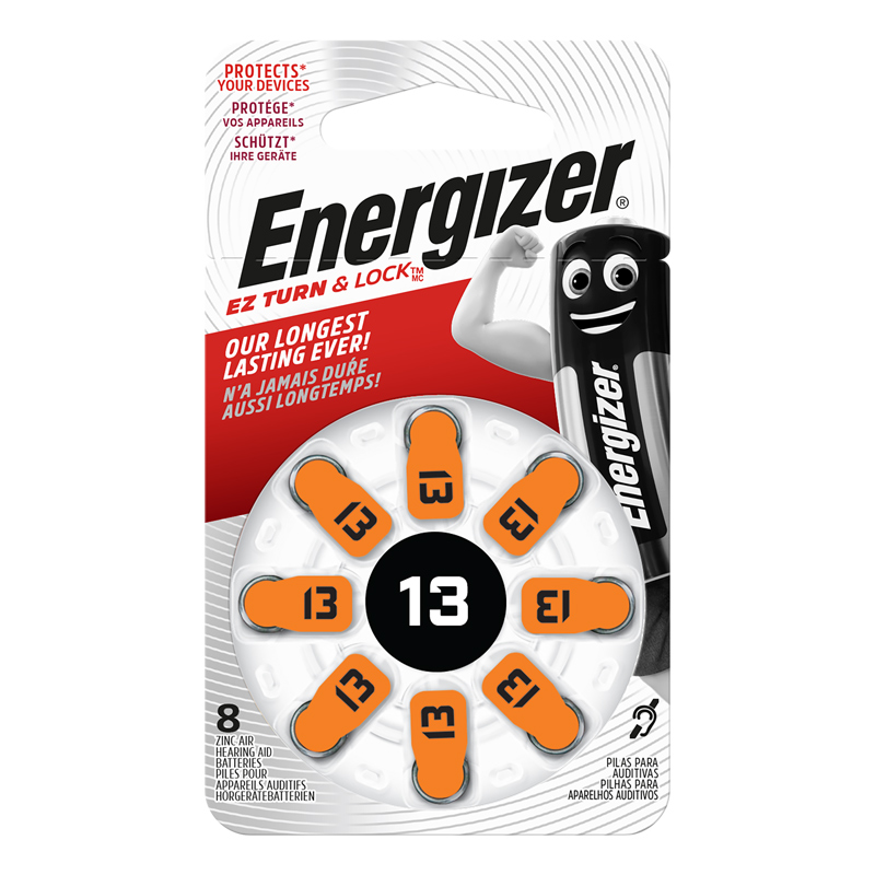 Energizer Hörgerätebatterien AC13E Energizer Hörgerätebatterien AC13E