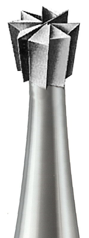 Busch Stahlfräser Form 2, umgekehrter Kegel Busch Stahlfräser Form 2, umgekehrter Kegel