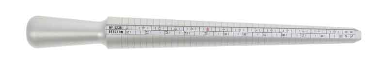 Bergeon Ringstock aus Aluminium