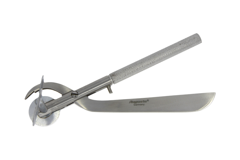 Ringsägezange Stahl 120 mm