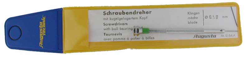 Schraubendreher für Schlitzschrauben