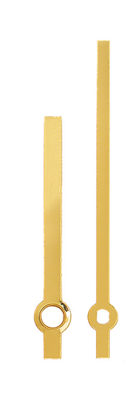 Großuhrzeiger gelb 67/47mm