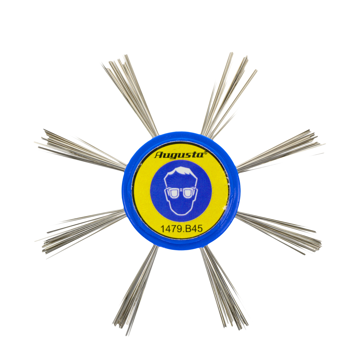 Mattschlagbürste blau