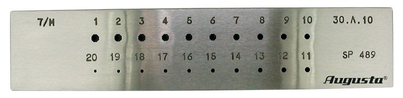 Zieheisen achteckig Ø 6,0 - 3,0 mm