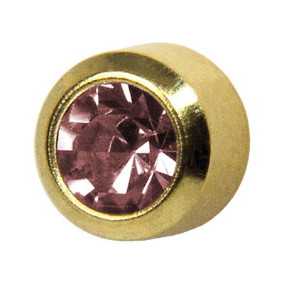 Medico Erstohrstecker vergoldet Medico Erstohrstecker vergoldet