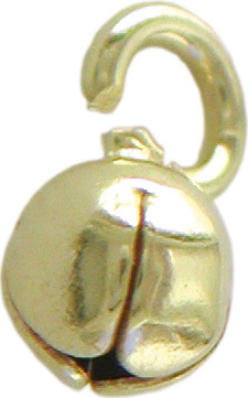 Sternkapseln m. kleiner offener Öse, Silber