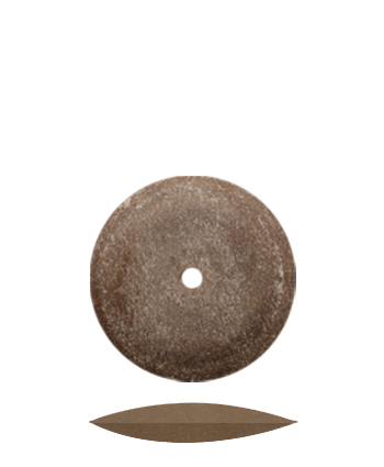 Dedeco Polierlinse braun Ø 15,8 mm