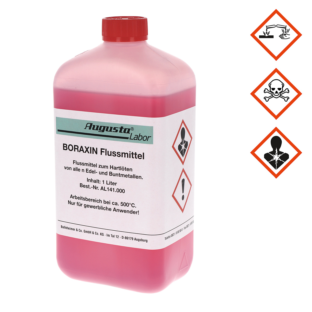 AL141_000_Gefahr Boraxin Flussmittel