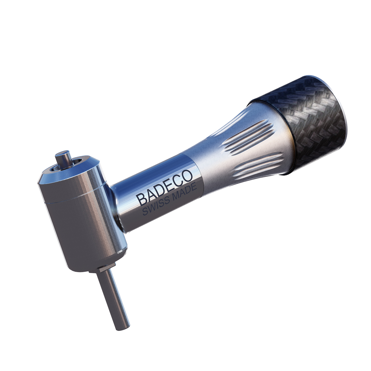 Badeco Feilhandstück Nr. 5B90, 90° abgewinkelt