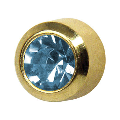 Medico Erstohrstecker vergoldet Medico Erstohrstecker vergoldet