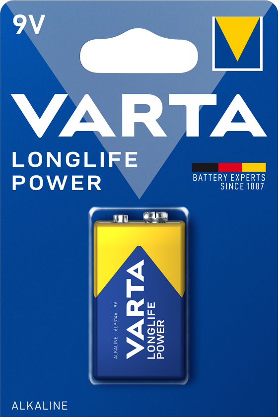 Varta 9V Block Longlife Power Varta 9V Block Longlife Power