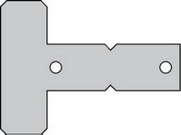 Etiketten Plastik weiß, ohne Druck Etiketten Plastik weiß, ohne Druck