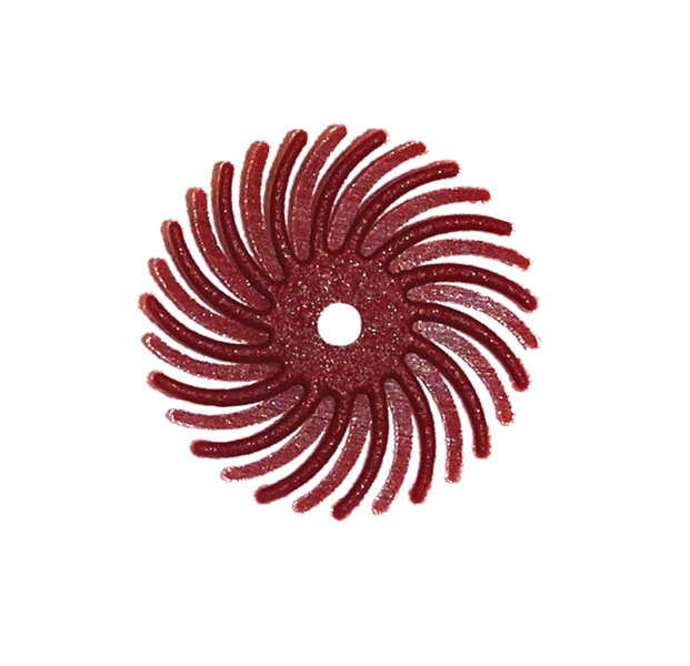 Dedeco Sunburst Disc Ø 16 mm rot Dedeco Sunburst Disc Ø 16 mm rot