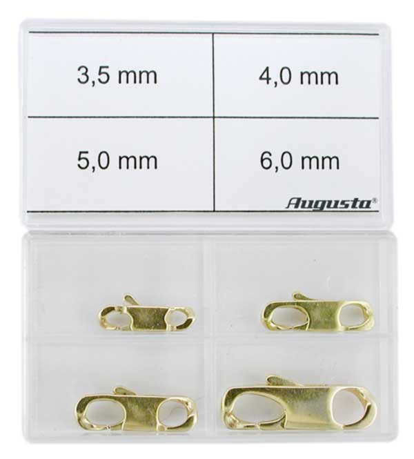 Sortiment Schmuckkarabiner 3,5 - 6 mm