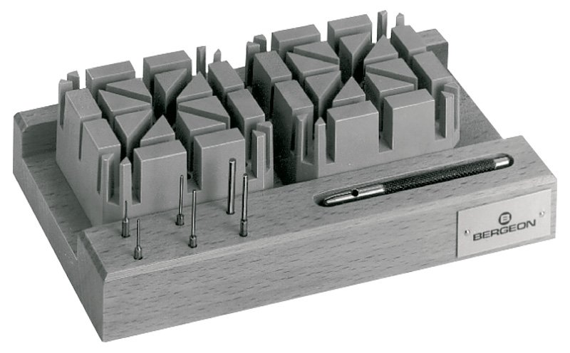 Bergeon Werkzeug zum Ausstoßen der Stifte von Metallbändern