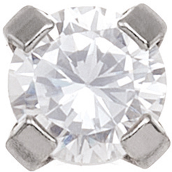 System 75 Erstohrstecker 18 kt Gelbgold