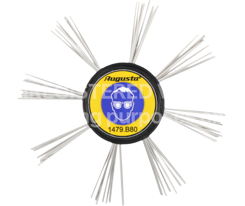 Mattschlagbürste schwarz