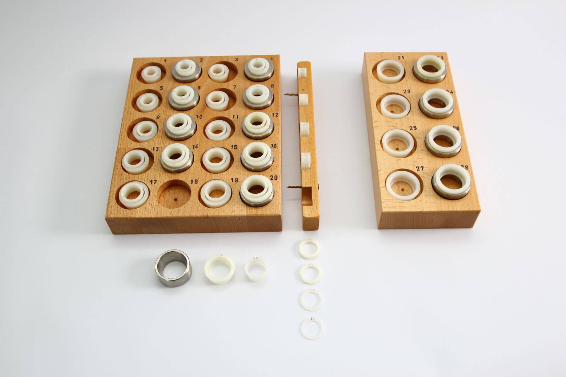 Plastikbuchsen zum Verengen