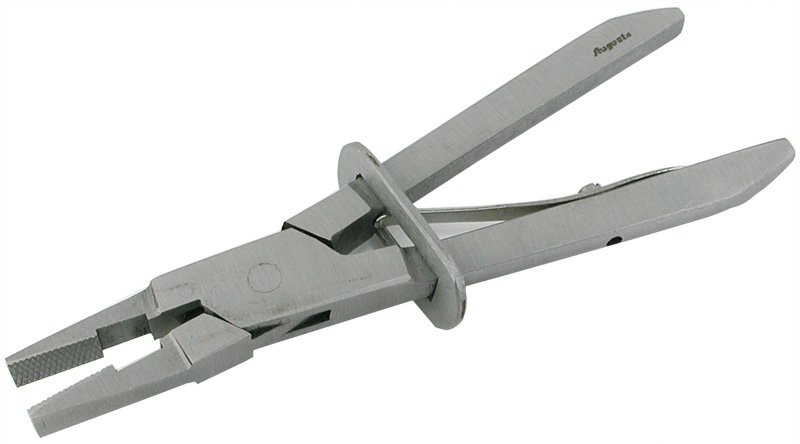 Schiebezange Stahl poliert 130 mm